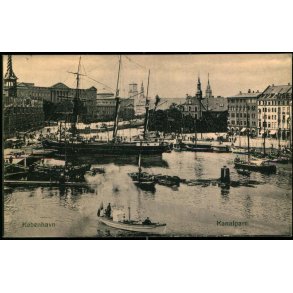 K�benhavn - Kanalparti  - Sk. B. & Co. 3704
