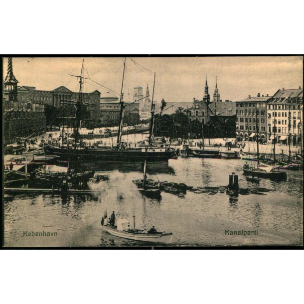 K�benhavn - Kanalparti  - Sk. B. &amp; Co. 3704