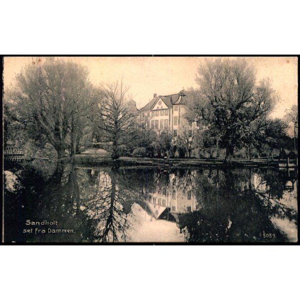 Sandholt set fra Dammen - 5059 - Ubrugt