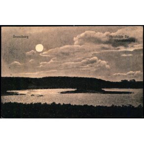 Svendborg - Hvidkilde S - Aftenstemning - Albert Hansen u/n - Brugt 
