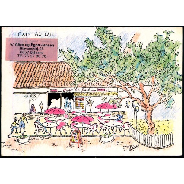 Cafe`A� Lait - Blaavand - u/n - Ubrugt