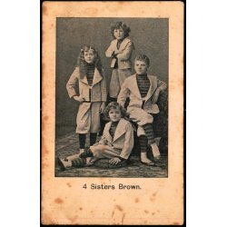 4 Sisters Brown - u/n -  Ubrugt - Skjoldet !