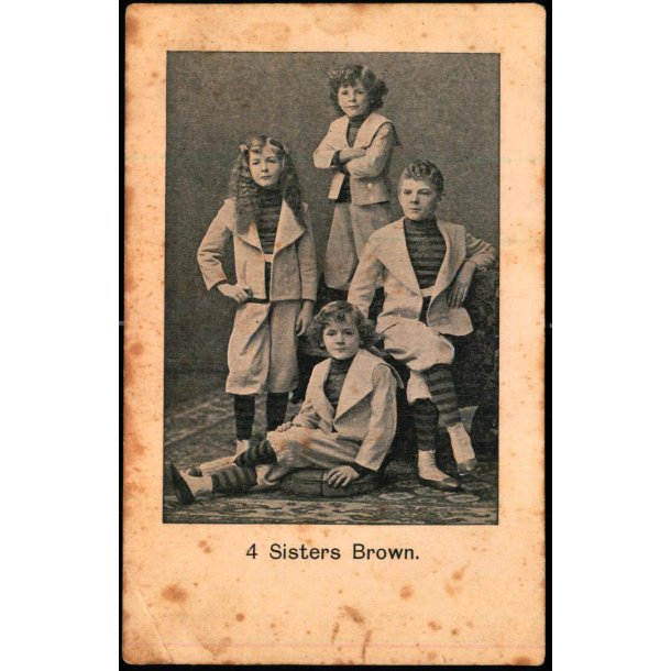 4 Sisters Brown - u/n -  Ubrugt - Skjoldet !
