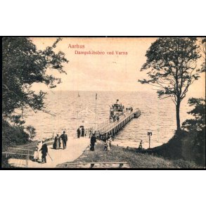 Aarhus - Dampskibsbro ved Varna - Wm. Rohweder u/n - Brugt