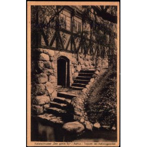 K�bstadsmuseet - Den gamle By i Aarhus - Trappen ved Aalborggaarden - Alex Vincent u/n - Ubrugt