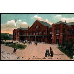 Fredericia -  Banegaarden - E.S.Jessen 16051 - Brugt -Svage hjrner !