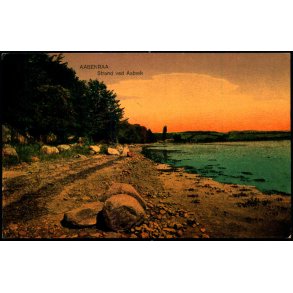 Aabenraa - Strand ved Aab�k - G.Gi�sing 5167 - Ubrugt