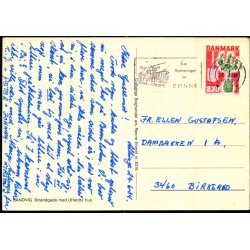 Sandvig - Strandgade med Ulfeldts Hus - Colbergs Bogh. 8316 - Brugt