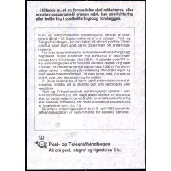 Postkvittering - 5 - 2 - 87