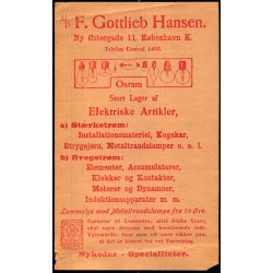 F. Godttlieb Hansen - 1918