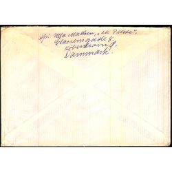 Luftpost Brev til Syd Afrika - Efterporto 205 re - 4 Maj 1965