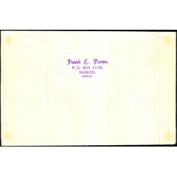 Luftpost Brev fra Uganda til Tyskland - 20 - 2 - 65