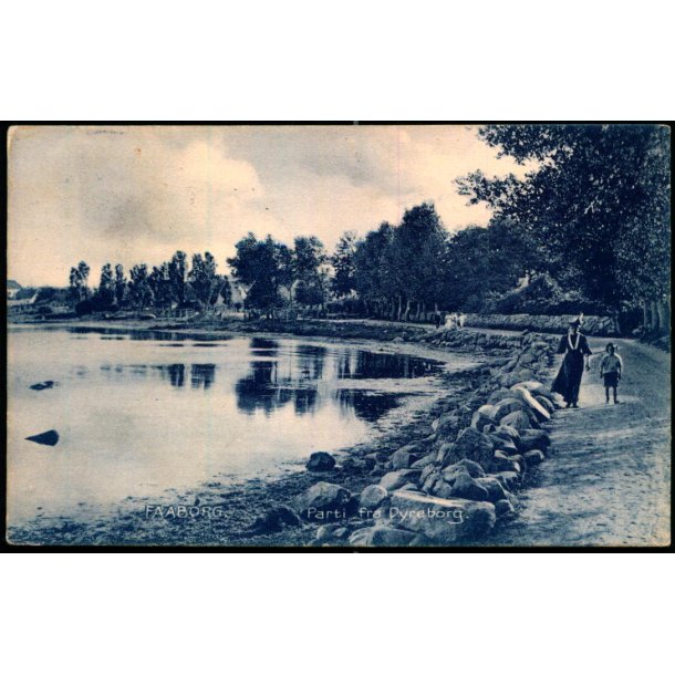 Faaborg - Parti fra Dyreborg - Stender 16805 b - Brugt