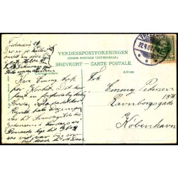 Fredericia -  Banegaarden - E.S.Jessen 16051 - Brugt -Svage hjrner !