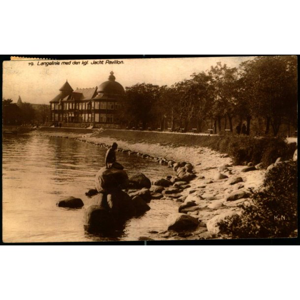 Langelinie med den kgl. Jacht Pavillon - K.N. 19