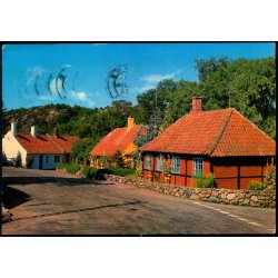 Sandvig - Strandgade med Ulfeldts Hus - Colbergs Bogh. 8316 - Brugt