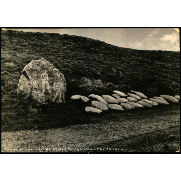 Hammerum Herredssten i Kongenshus Mindepark - Kongenshus 94414 - Brugt