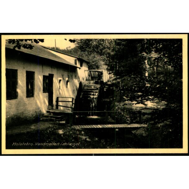 Holstebro - Vandmllen i  Anlget - Poul A. Kjr 5345 - Ubrugt
