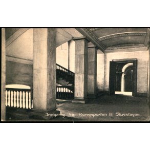 Indgang fra Kongeporten til Stueetagen - Christiansborg Slots Ruiner - Nr. 8 C.F.