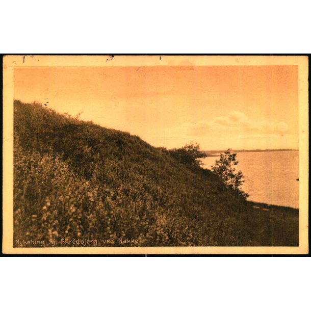 Nyk�bing Sj. - Skredbjerg ved Nakke - P. Helms Bogh. 34 - Brugt