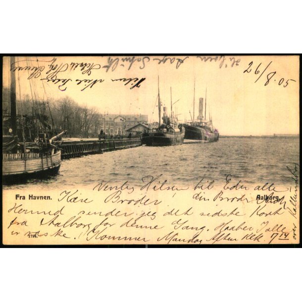 Aalborg - Fra Havnen - 1794 - Brugt