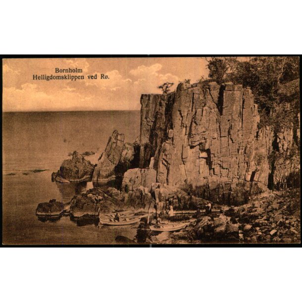 Bornholm - Helligdomsklipperne ved R - Frits Srensen 661 - Ubrugt