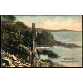 Bornholm - Strandparti ved R - C. St. 3660 - Brugt