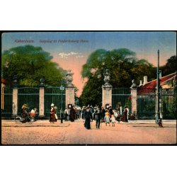 Kbenhavn - Indgang til Frederiksberg Have - Geerts 162 - Brugt