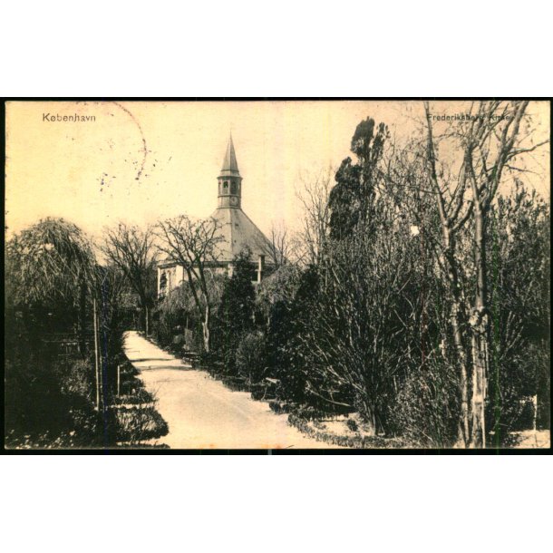 Kbenhavn -  Frederiksberg Kirke - C.F. 12 - Brugt