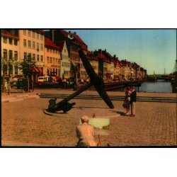 Nyhavn med Mindeankeret for faldne - W&L 1700/12 - Brugt