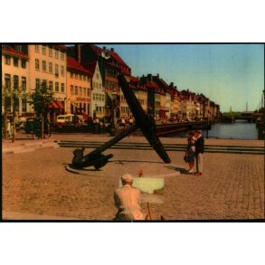 Nyhavn med Mindeankeret for faldne - W&L 1700/12 - Brugt