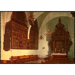 Nyk�bing F.  - Interi�r fra Kirken - Stender 149 301 037 - Ubrugt