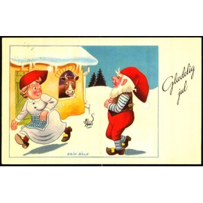 Erik Bille - Gldelig Jul - Serie 135 - Brugt