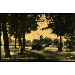 Lyngby - Parti fra Sorgenfri Slotspark - Stender L. 64 K - Ubrugt