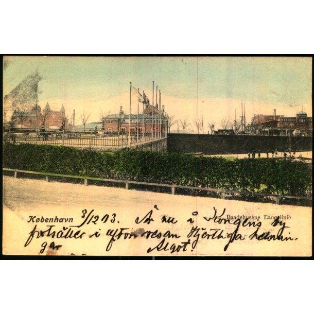 Kbenhavn - Baadehusene Langelinie - P. Alstrup 109 - Brugt