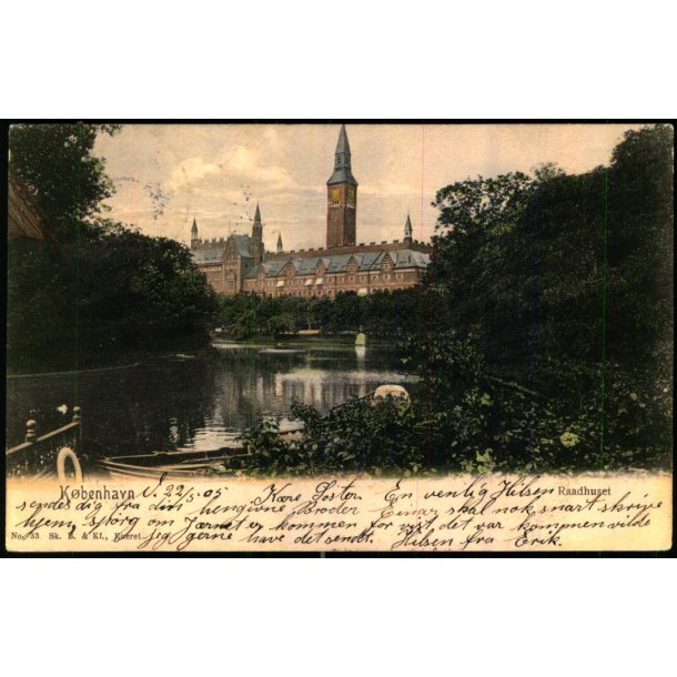 Kbenhavn -  Rdhuset - Sk. B. &amp; Kf. 33 - Brugt