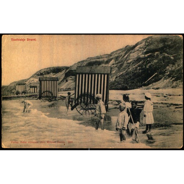 Tisvildeleje Strand - O. Johansen 2423 - Brugt - Svage Hj�rner !