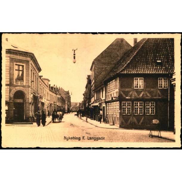 Nyk�bing F. -  Langgade - Stender N.F. 36 - Brugt