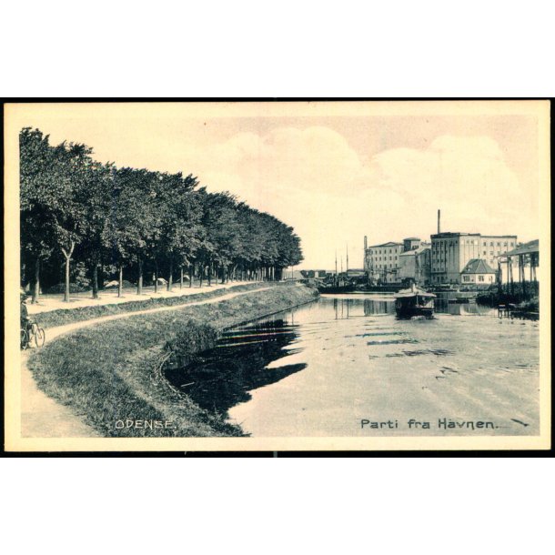 Odense - Parti fra Havnen  - Stender 16365 - Ubrugt