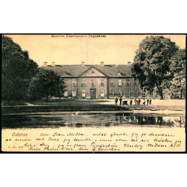Odense - Slottet - C. St. 579 - Brugt