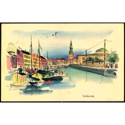 Holmens Kanal og Thorvaldsens Museeum - Lewison 5401