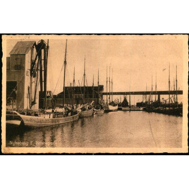 Nyk�bing F. - Havneparti  - Stender N.F. 82 - Brugt