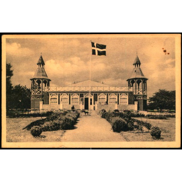 Nysted - Skansepavillonen - E. Ross Svenningsens Papirh. 74995 - Ubrugt
