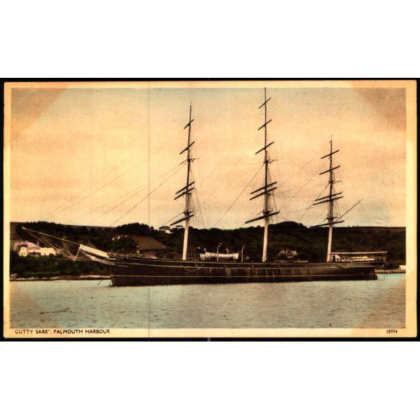 "Cutty Sark" Falmouth Harbour - 18954 - Ubrugt