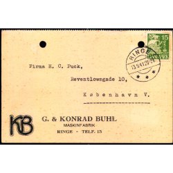  G.&amp; Konrad Buhl - Helsagskort u/n - Brugt