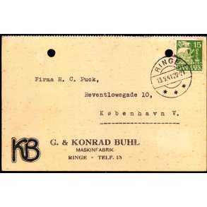  G.& Konrad Buhl - Helsagskort u/n - Brugt