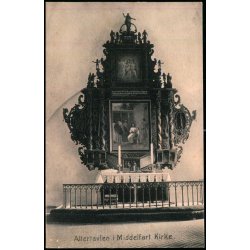 Altertavlen  i Middelfart Kirke - J.G. Kreutzers Papir 71 - Ubrugt