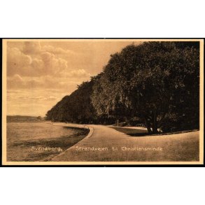 Svendborg - Strandvejen til Christiansminde - Johs. Broersens Forlag 182 - Ubrugt