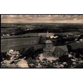 Taasinge - Bregninge Kirke - Luftfoto Sylvest Jensen 100138 - Ubrugt