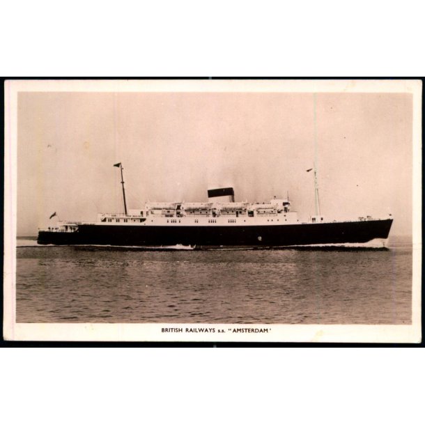 British Railways - S/S "AMSTERDAM"-  u/n - Ubrugt